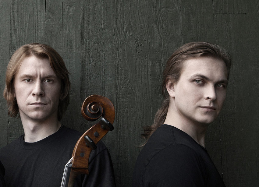 Cellist Sergey Antonov (left) and pianist Ilya Kazantsev will perform “An Evening of Chamber Music” at the Shandelee Music Festival