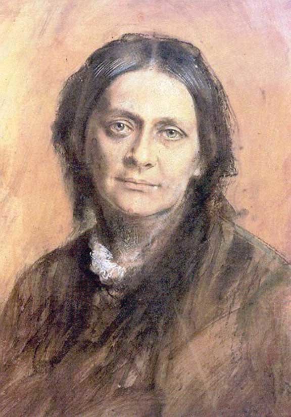 Contributed photo

Clara Schumann by Franz von Lenbach, 1878. Clara Schumann is the only woman mentioned in the Concise Oxford History of Music.
&nbsp;
