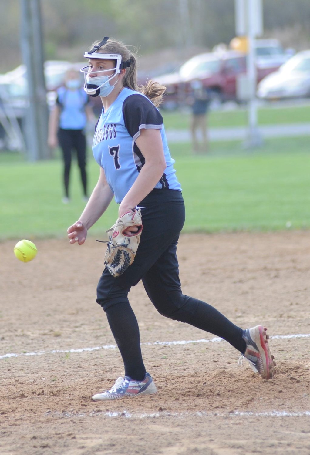 Riley Ernst was named Sullivan West’s Miss Softball 2021. When not on the mound, she was a powerful defense force to be reckoned with as her varsity soccer squad’s goalie.