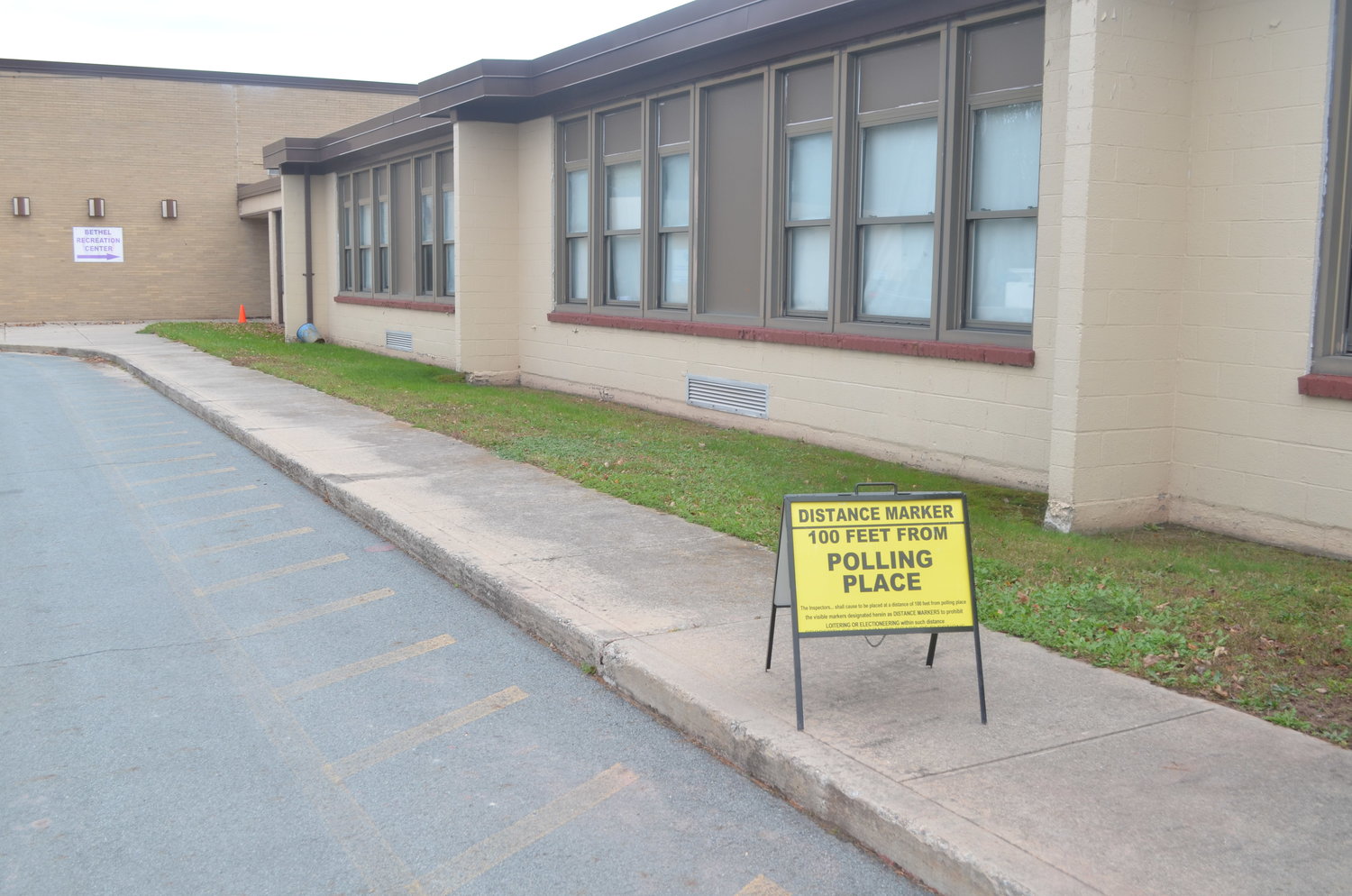 Bethel's polling took place at the Duggan Community Center.